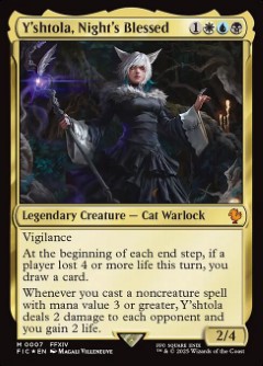 Y'shtola, Night's Blessed Final Fantasy Commander decks